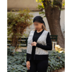 جلیقه سنتی سیاه قلم عشق