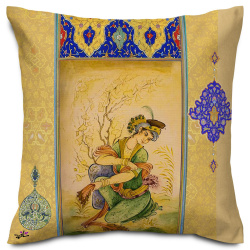 کوسن مخمل مینیاتور معشوق