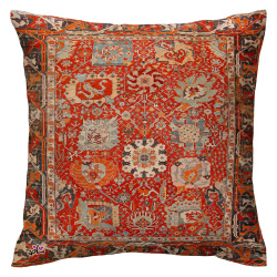 کوسن فرش نارنجی