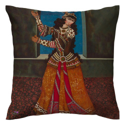 کوسن زن قاجاری رقصنده
