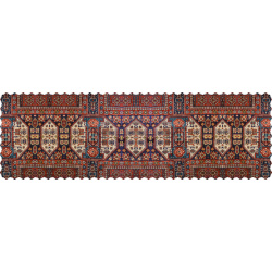 رانر مخمل بافت گل قشقایی