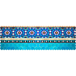 رانر مخمل کاشی حوضی