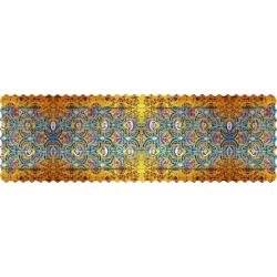 رانر مخمل کاشی تاج