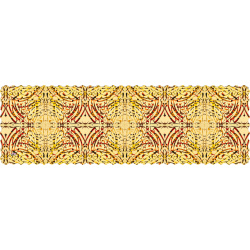 رانر مخمل کالیگرافی زردینه