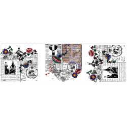 رانر مخمل روزنامه شکوفه اردوی همایونی قجری