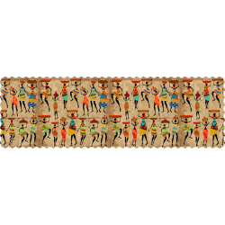 رانر مخمل زنان افریقایی