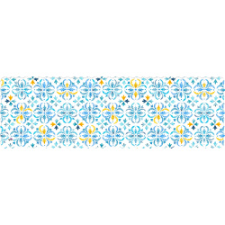 رانر مخمل گل چهار پر