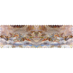 رانر مخمل رنگ روغن فرشته