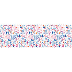 رانر مخمل گلینه صورتی