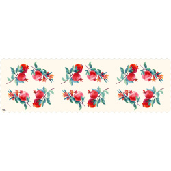 رانر مخمل یلدا انار نقاشی