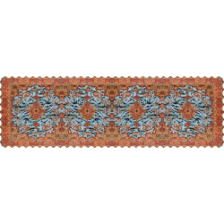 رانر مخمل فرش خط