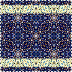 رومیزی مربع شقایق