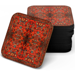 زیر لیوانی چوبی MDF گلیم