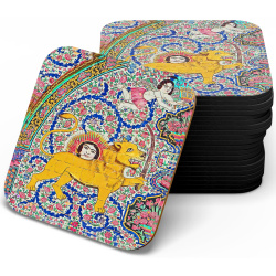 زیر لیوانی چوبی MDF  ارم