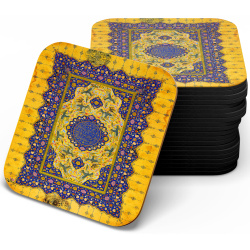 زیر لیوانی چوبی MDF خسرو و شیرین