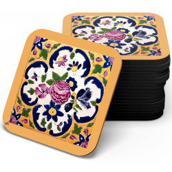 زیر لیوانی چوبی MDF گلستان