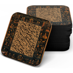 زیر لیوانی چوبی MDF  ویدا