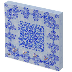 جا کلیدی دیواری مخمل مهرهندی
