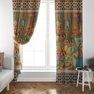 پرده مخمل بزم ایرانی