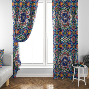 پرده مخمل ترنج