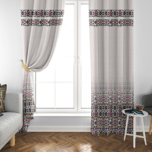 پرده مخمل لوتوس