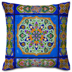 کوسن مخمل ترمه شمس