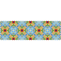 رانر مخمل کاشی دورنگ