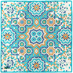 پوشت (دستمال جیب) مراکشی فیروزه ای