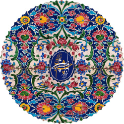 رومیزی مخمل ترنج سخن عشق