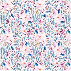 رومیزی مربع گلینه صورتی