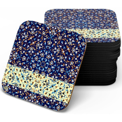 زیر لیوانی چوبی MDF شقایق