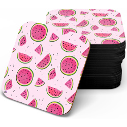 زیر لیوانی چوبی MDF یلدا هندوانه