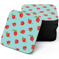 زیر لیوانی چوبی MDF یلدا انار