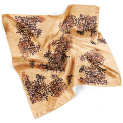روسری نخی خط نقاشی