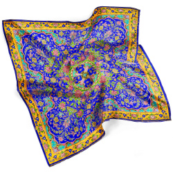 روسری نخی گل افشان