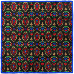 پوشت (دستمال جیب) طرح سوزن دوزی سیستان