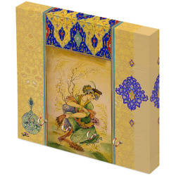 جا کلیدی دیواری کتیبه مینیاتور معشوق