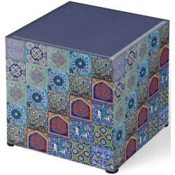 پاف مخمل کاشی مرکب