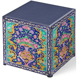 پاف مخمل فیروزه