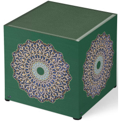 پاف سنتی شمسه سبز سیر