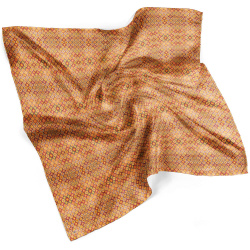 روسری نخی طرح سوزن دوزی