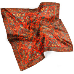 روسری نخی طرح گلیم