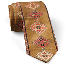 کراوات مردانه فرش زرد