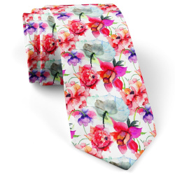 کراوات گل آبرنگ