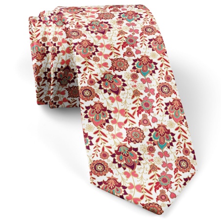 کراوات مردانه گل وکتور