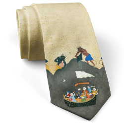 کراوات مردانه مینیاتور شاهنامه