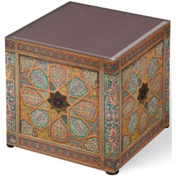 پاف سقف چوب و چرم