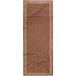 شال نخی کلاسیک زرشکی