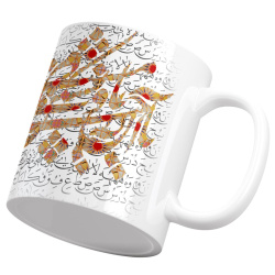 ماگ سرامیکی خطاطی