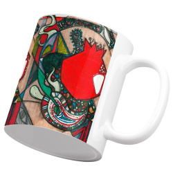 ماگ سرامیکی یلدا انار